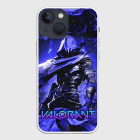 Чехол для iPhone 13 mini с принтом VALORANT OMEN в городе Новоалтайск,  |  | omen | riot games | valorant | валорант | детская | детям | игра | компьютерная игра | огонь | омен | омэн | персонаж | стрельба | стрелялка | шутер