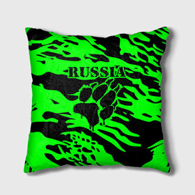 Подушка 3D с принтом Russia в городе Новоалтайск, наволочка – 100% полиэстер, наполнитель – холлофайбер (легкий наполнитель, не вызывает аллергию). | состоит из подушки и наволочки. Наволочка на молнии, легко снимается для стирки | Тематика изображения на принте: ru | rus | russia | волк | герб | двуглавый | зверь | зеленая | империя | камок | камуфляж | лапа | лев | маскировка | милитари | надпись | национальный | патриот | родина | российская | россия | русский | рф
