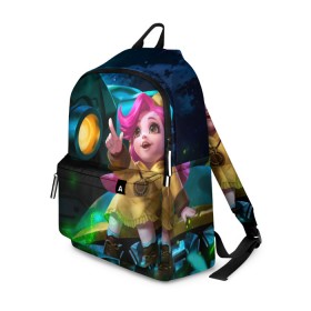 Рюкзак 3D с принтом mobile legends в городе Новоалтайск, 100% полиэстер | лямки с регулируемой длиной, сверху петелька, чтобы рюкзак можно было повесить на вешалку. Основное отделение закрывается на молнию, как и внешний карман. Внутри два дополнительных кармана, один из которых закрывается на молнию. По бокам два дополнительных кармашка | 5v5 | dota | game | heroes | legends | moba | mobile | mobile legends | mobile moba | pubg | pvp | герои | дети | для женщин | для мужчин | дота | игра | легенда | моба | мобла