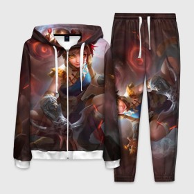 Мужской костюм 3D с принтом mobile legends в городе Новоалтайск, 100% полиэстер | Манжеты и пояс оформлены тканевой резинкой, двухслойный капюшон со шнурком для регулировки, карманы спереди | Тематика изображения на принте: 5v5 | dota | game | heroes | legends | moba | mobile | mobile legends | mobile moba | pubg | pvp | герои | дети | для женщин | для мужчин | дота | игра | легенда | моба | мобла