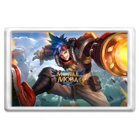 Магнит 45*70 с принтом nobile legends в городе Новоалтайск, Пластик | Размер: 78*52 мм; Размер печати: 70*45 | Тематика изображения на принте: 5v5 | dota | game | heroes | legends | moba | mobile | mobile legends | mobile moba | pubg | pvp | герои | дети | для женщин | для мужчин | дота | игра | легенда | моба | мобла