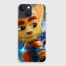 Чехол для iPhone 13 mini с принтом Ratchet  Clank Rift Apart в городе Новоалтайск,  |  | ratchet  clank rift apart | игра | персонаж | рисунок