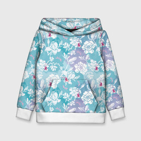 Детская толстовка 3D с принтом Mulan Flowers Pattern в городе Новоалтайск, 100% полиэстер | двухслойный капюшон со шнурком для регулировки, мягкие манжеты на рукавах и по низу толстовки, спереди карман-кенгуру с мягким внутренним слоем | flowers | mulan | vdosadir | бэрри кук | мулан | тони бэнкрофт | цветы