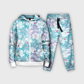 Детский костюм 3D с принтом Mulan Flowers Pattern в городе Новоалтайск,  |  | flowers | mulan | vdosadir | бэрри кук | мулан | тони бэнкрофт | цветы
