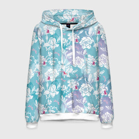 Мужская толстовка 3D с принтом Mulan Flowers Pattern в городе Новоалтайск, 100% полиэстер | двухслойный капюшон со шнурком для регулировки, мягкие манжеты на рукавах и по низу толстовки, спереди карман-кенгуру с мягким внутренним слоем. | flowers | mulan | vdosadir | бэрри кук | мулан | тони бэнкрофт | цветы