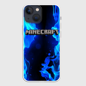 Чехол для iPhone 13 mini с принтом MINECRAFT в городе Новоалтайск,  |  | creeper | game | minecraft | блоки | игра | квадраты | компьютерная | крипер | майнкрафт | огонь