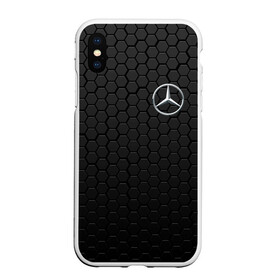 Чехол для iPhone XS Max матовый с принтом MERCEDES-BENZ AMG в городе Новоалтайск, Силикон | Область печати: задняя сторона чехла, без боковых панелей | amg | auto | brabus | carbon | mercedes | sport | авто | автомобиль | автомобильные | амг | брабус | бренд | карбон | марка | машины | мерседес | спорт