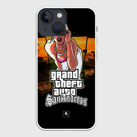 Чехол для iPhone 13 mini с принтом Gta SA в городе Новоалтайск,  |  | game | gta | gta 5 | gta inline | gta rp | gta sa | gta samp | gta v | gta vice city | los santos | news | rockstar game | vice city | гта | гта 5 | гта вайс сити | гта са | девушкам | игра | лос сантос | мальчикам | самп