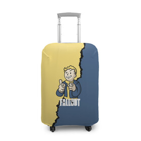 Чехол для чемодана 3D с принтом Fallout logo boy в городе Новоалтайск, 86% полиэфир, 14% спандекс | двустороннее нанесение принта, прорези для ручек и колес | boy | fallout | game | newvegas | nukacola | shelter | апокалипсис | вегас | война | игра | игроман | компьютерные | лого | логотип | логотипигры | наездник | оружие | персонажи | постапокалипсис | свобода | симулятор
