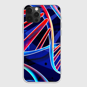Чехол для iPhone 12 Pro Max с принтом ДНК в городе Новоалтайск, Силикон |  | abstract | abstraction | geometry | psy | абстракция | геометрия | днк | краски | молекулы | неоновые | психоделика