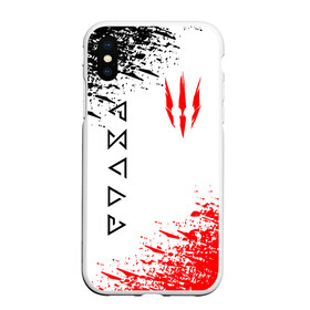 Чехол для iPhone XS Max матовый с принтом THE WITCHER в городе Новоалтайск, Силикон | Область печати: задняя сторона чехла, без боковых панелей | Тематика изображения на принте: geralt | the witcher | the witcher wild hunt | witcher | ведьмак | ведьмак 3 | геральт | сериал