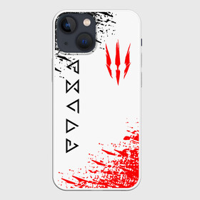 Чехол для iPhone 13 mini с принтом THE WITCHER. в городе Новоалтайск,  |  | Тематика изображения на принте: geralt | the witcher | the witcher wild hunt | witcher | ведьмак | ведьмак 3 | геральт | сериал