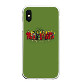 Чехол для iPhone XS Max матовый с принтом БУМАЖНЫЙ ДОМ в городе Новоалтайск, Силикон | Область печати: задняя сторона чехла, без боковых панелей | bella ciao | berlin | denver | helsinki | la casa de papel | moscow | nairobi | netflix | oslo | professor | rio | spain | tokyo | белла чао | берлин | бумажный дом | денвер | испания | лиссабон | москва | найроби | нетфликс | осло | палермо