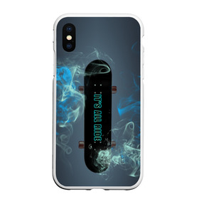 Чехол для iPhone XS Max матовый с принтом Its All Ride в городе Новоалтайск, Силикон | Область печати: задняя сторона чехла, без боковых панелей | 21 июня международный день скейтбординга | its all ride | skate punk | skateboard | skateboarding | skater | день скейтбординга | день скейтбордиста | день скейтера | скейт | скейт панк | скейтборд | скейтбординг