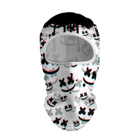 Балаклава 3D с принтом MARSHMELLO GLITCH в городе Новоалтайск, 100% полиэстер, ткань с особыми свойствами — Activecool | плотность 150–180 г/м2; хорошо тянется, но при этом сохраняет форму. Закрывает шею, вокруг отверстия для глаз кайма. Единый размер | dj | glitch | marshmello | marshmellow | usa | америка | глитч | клуб | клубная музыка | мармело | маршмелло | маршмеллоу | музыка | музыкант