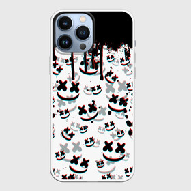 Чехол для iPhone 13 Pro Max с принтом MARSHMELLO GLITCH в городе Новоалтайск,  |  | Тематика изображения на принте: dj | glitch | marshmello | marshmellow | usa | америка | глитч | клуб | клубная музыка | мармело | маршмелло | маршмеллоу | музыка | музыкант