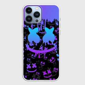 Чехол для iPhone 13 Pro Max с принтом MARSHMELLO в городе Новоалтайск,  |  | Тематика изображения на принте: dj | marshmello | marshmellow | usa | америка | клуб | клубная музыка | мармело | маршмелло | маршмеллоу | музыка | музыкант