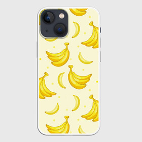 Чехол для iPhone 13 mini с принтом Банана в городе Новоалтайск,  |  | Тематика изображения на принте: pattern | textures | tnt | абстракция | бананабум | бананы | ветки | взрыв | геометрия | градиент | дождь | заливка | обезьяна | паттерны | пиксели | пикси | продукты | текстура | текстуры | тнт | фигуры | фон