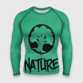 Мужской рашгард 3D с принтом Emblems Nature в городе Новоалтайск,  |  | game | magic | magic the gathering | mtg | wizards of the coast | игра | логические игры | настолка | настольная игра