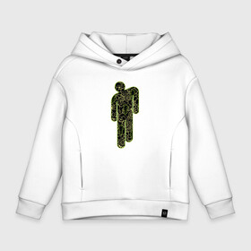 Детское худи Oversize хлопок с принтом Billie Eilish Logo в городе Новоалтайск, френч-терри — 70% хлопок, 30% полиэстер. Мягкий теплый начес внутри —100% хлопок | боковые карманы, эластичные манжеты и нижняя кромка, капюшон на магнитной кнопке | Тематика изображения на принте: billie | billie eilish | eilish | music | takashi murakami | билли | билли айлиш | инди поп | лого билли | музыка | поп | такаси мураками | электропоп | эмо поп