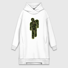 Платье-худи хлопок с принтом Billie Eilish Logo в городе Новоалтайск,  |  | billie | billie eilish | eilish | music | takashi murakami | билли | билли айлиш | инди поп | лого билли | музыка | поп | такаси мураками | электропоп | эмо поп