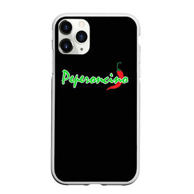 Чехол для iPhone 11 Pro Max матовый с принтом Пеперонично в городе Новоалтайск, Силикон |  | еда | надпись | остренький | остро | пеперонично | перец | пицца | повар | текст | фраза