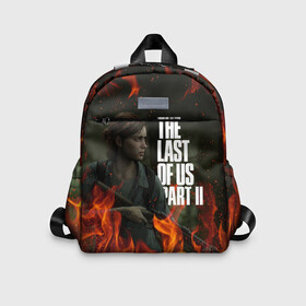 Детский рюкзак 3D с принтом THE LAST OF US 2 в городе Новоалтайск, 100% полиэстер | лямки с регулируемой длиной, сверху петелька, чтобы рюкзак можно было повесить на вешалку. Основное отделение закрывается на молнию, как и внешний карман. Внутри дополнительный карман. По бокам два дополнительных кармашка | cicadas | fireflies | naughty dog | the last of us | the last of us part 2 | tlou | tlou2 | джоэл | ласт оф ас | последние из нас | цикады | элли