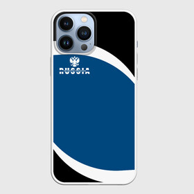 Чехол для iPhone 13 Pro Max с принтом Russia в городе Новоалтайск,  |  | ru | rus | russia | team | герб | двуглавый | знак | империя | логотип | надпись | национальный | орел | патриот | родина | российская | россия | русич | русский | русь | рф | сборная | символ | синяя | спорт | страна