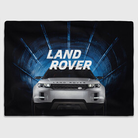 Плед 3D с принтом LAND ROVER. в городе Новоалтайск, 100% полиэстер | закругленные углы, все края обработаны. Ткань не мнется и не растягивается | abstract | auto | brand | car | geometry | landrover | sport | texture | абстракция | авто | автомобильные | бренд | геометрия | классика | ленд ровер | лэнд ровер | машины | модные | спорт | стиль | текстура