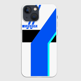 Чехол для iPhone 13 mini с принтом Russia в городе Новоалтайск,  |  | Тематика изображения на принте: ru | rus | russia | team | белая | герб | двуглавый | знак | империя | логотип | надпись | национальный | орел | патриот | родина | российская | россия | русич | русский | русь | рф | сборная | символ | спорт | страна