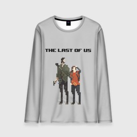 Мужской лонгслив 3D с принтом THE LAST OF US в городе Новоалтайск, 100% полиэстер | длинные рукава, круглый вырез горловины, полуприлегающий силуэт | cicadas | fireflies | naughty dog | the last of us | the last of us part 2 | джоэл | последние из нас | цикады | элли