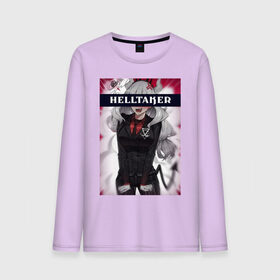 Мужской лонгслив хлопок с принтом Helltaker в городе Новоалтайск, 100% хлопок |  | art | cerberus | justice | modeus | pandemonica | rule | аниме | арты | демонесса | демоница | пандемоника | персонажи | цербер