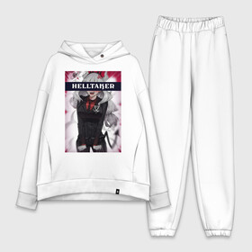 Женский костюм хлопок Oversize с принтом Helltaker в городе Новоалтайск,  |  | art | cerberus | justice | modeus | pandemonica | rule | аниме | арты | демонесса | демоница | пандемоника | персонажи | цербер