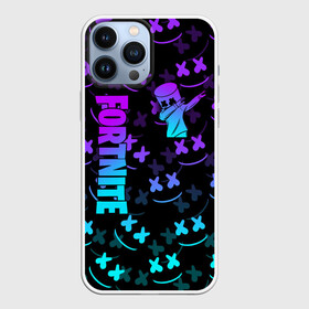 Чехол для iPhone 13 Pro Max с принтом FORTNITE x MARSHMELLO | ФОРТНАЙТ в городе Новоалтайск,  |  | Тематика изображения на принте: deadmau5 | fortnite | fortnite 2 | fortnite x маршмелло | ikonik | marshmello | ninja | ninja streamer | raven | travis scott | ворон | иконик | ниндзя | пили | рейвен | трэвис скотт | фортнайт