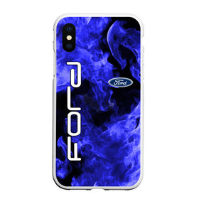Чехол для iPhone XS Max матовый с принтом FORD в городе Новоалтайск, Силикон | Область печати: задняя сторона чехла, без боковых панелей | ford | авто | автомобиль | логотип | марка | машина | надпись | огонь | текстура | форд