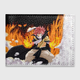 Обложка для студенческого билета с принтом Fairy Tail воинственный Нацу в городе Новоалтайск, натуральная кожа | Размер: 11*8 см; Печать на всей внешней стороне | Тематика изображения на принте: fairy tail | аниме | анимэ | манга | мультфильм | персонаж | сказка | фаир таил | фаиру таил | фейри тейл | фильм | хвост феи