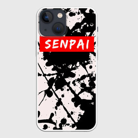 Чехол для iPhone 13 mini с принтом SENPAI в городе Новоалтайск,  |  | kanojo | notice me | senpai | аниме | девушка | кохай | манга | сёдзё | семпай | сенпай