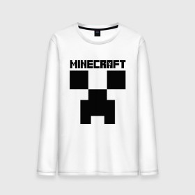 Мужской лонгслив хлопок с принтом MINECRAFT CREEPER в городе Новоалтайск, 100% хлопок |  | creeper | game | minecraft | блоки | игра | квадраты | компьютерная | крипер | криппер | майнкрафт | огонь