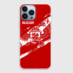 Чехол для iPhone 13 Pro Max с принтом Russia в городе Новоалтайск,  |  | ru | rus | russia | team | герб | двуглавый | знак | империя | красная | логотип | надпись | национальный | орел | патриот | родина | российская | россия | русич | русский | русь | рф | сборная | символ | спорт