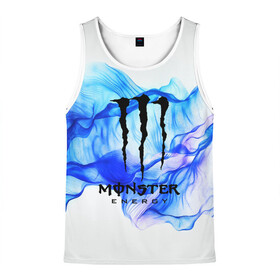 Мужская майка 3D с принтом MONSTER ENERGY в городе Новоалтайск, 100% полиэстер | круглая горловина, приталенный силуэт, длина до линии бедра. Пройма и горловина окантованы тонкой бейкой | adrenalin | energy monster | monster | monster energy | monstr | sport | адреналин | монстер | монстр | напиток | спорт | энергетик