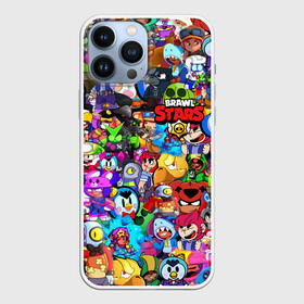 Чехол для iPhone 13 Pro Max BRAWL STARS ВСЕ ПЕРСОНАЖИ: в городе Новоалтайск, | | 8 bit | 8bit virus | bibi | brawl stars | brock | bull | crow | dinomike | el primo | leon | mobile game | mr.p | nita | poko | ricochet | stars | tara | бравл старс | ворон | леон | мобильные игры