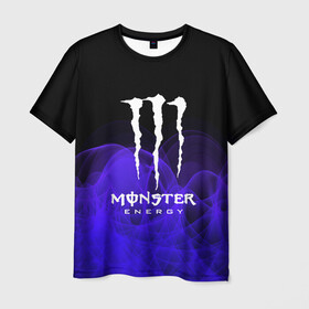 Мужская футболка 3D с принтом MONSTER ENERGY в городе Новоалтайск, 100% полиэфир | прямой крой, круглый вырез горловины, длина до линии бедер | Тематика изображения на принте: adrenalin | energy monster | monster | monster energy | monstr | sport | адреналин | монстер | монстр | напиток | спорт | энергетик