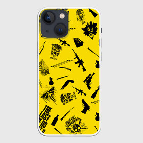 Чехол для iPhone 13 mini с принтом PATTERN THE LAST OF US (Z) в городе Новоалтайск,  |  | allie | cicadas | fireflies | naughty dog | the last of us | the last of us part 2 | бандиты | джоэл | дина | каннибалы | кейт | марлин | охотники | последние из нас | цикады | элли