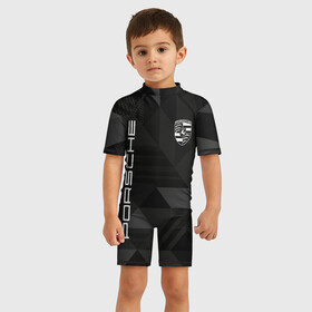 Детский купальный костюм 3D с принтом PORSCHE. в городе Новоалтайск, Полиэстер 85%, Спандекс 15% | застежка на молнии на спине | abstract | auto | brand | car | geometry | porsche | sport | texture | абстракция | авто | автомобильные | бренд | геометрия | классика | машины | модные | порше | спорт | стиль | текстура