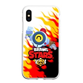 Чехол для iPhone XS Max матовый с принтом BRAWL STARS NANI. в городе Новоалтайск, Силикон | Область печати: задняя сторона чехла, без боковых панелей | Тематика изображения на принте: brawl stars | crow | gale | leon | leon shark | max | nani | sally leon | shark | sprout | tara | virus 8 bit | werewolf leon | акула | берли | бравл старс | ворон | макс | нани | оборотень