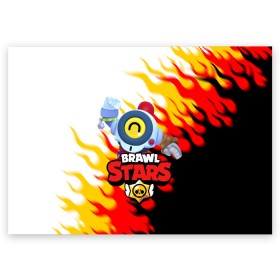 Поздравительная открытка с принтом BRAWL STARS NANI. в городе Новоалтайск, 100% бумага | плотность бумаги 280 г/м2, матовая, на обратной стороне линовка и место для марки
 | brawl stars | crow | gale | leon | leon shark | max | nani | sally leon | shark | sprout | tara | virus 8 bit | werewolf leon | акула | берли | бравл старс | ворон | макс | нани | оборотень