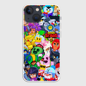 Чехол для iPhone 13 mini с принтом BRAWL STARS NANI в городе Новоалтайск,  |  | bibi | brawl stars | coach mike | crow | gale | leon | leon shark | max | mecha crow | mortis | mr.p | nani | phoenix | sally leon | sandy | spike | sprout | tara | virus 8 bit | werewolf | ворон | оборотень