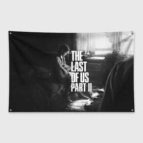Флаг-баннер с принтом the last of us part 2 tlou2 в городе Новоалтайск, 100% полиэстер | размер 67 х 109 см, плотность ткани — 95 г/м2; по краям флага есть четыре люверса для крепления | cicadas | fireflies | naughty dog | the last of us | the last of us part 2 | tlou | tlou2 | джоэл | последние из нас | цикады | элли