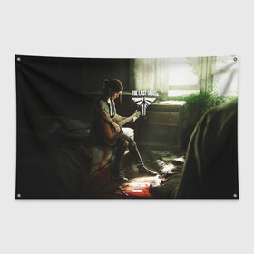 Флаг-баннер с принтом THE LAST OF US 2 | ОДНИ ИЗ НАС 2 ЭЛЛИ в городе Новоалтайск, 100% полиэстер | размер 67 х 109 см, плотность ткани — 95 г/м2; по краям флага есть четыре люверса для крепления | cicadas | fireflies | naughty dog | the last of us | the last of us part 2 | tlou | tlou2 | джоэл | последние из нас | цикады | элли