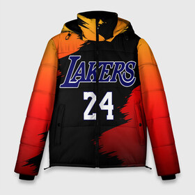 Мужская зимняя куртка 3D с принтом Los Angeles Lakers Kobe Brya в городе Новоалтайск, верх — 100% полиэстер; подкладка — 100% полиэстер; утеплитель — 100% полиэстер | длина ниже бедра, свободный силуэт Оверсайз. Есть воротник-стойка, отстегивающийся капюшон и ветрозащитная планка. 

Боковые карманы с листочкой на кнопках и внутренний карман на молнии. | 24 | kobe | kobe bean bryant | lakers | los angeles | американский баскетболист | баскетбол | баскетболист | коби | коби бин брайант | лейкерс | лос анджелес | нью йорк
